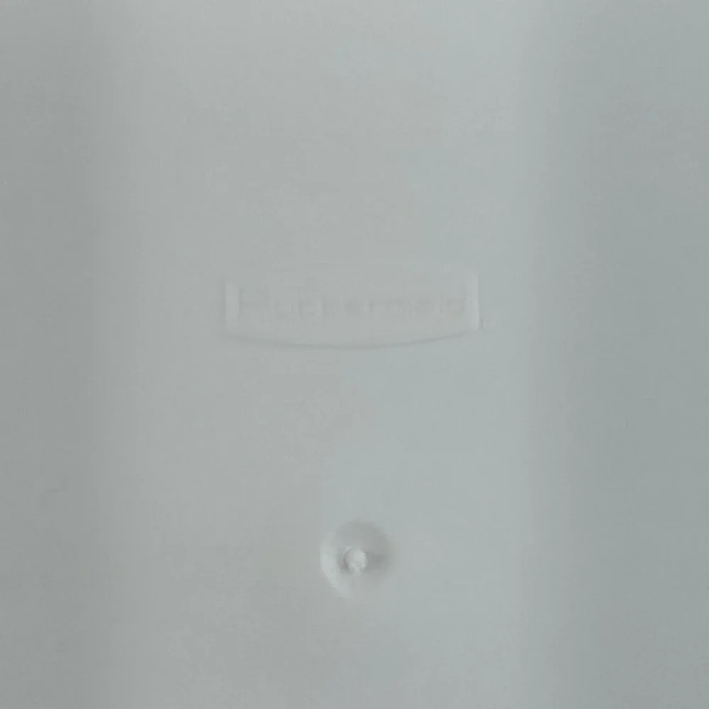 RUBBERMAID Slide N Stack Storage Basket / Bin ~ 5581 ~ White ~ Outside: 11